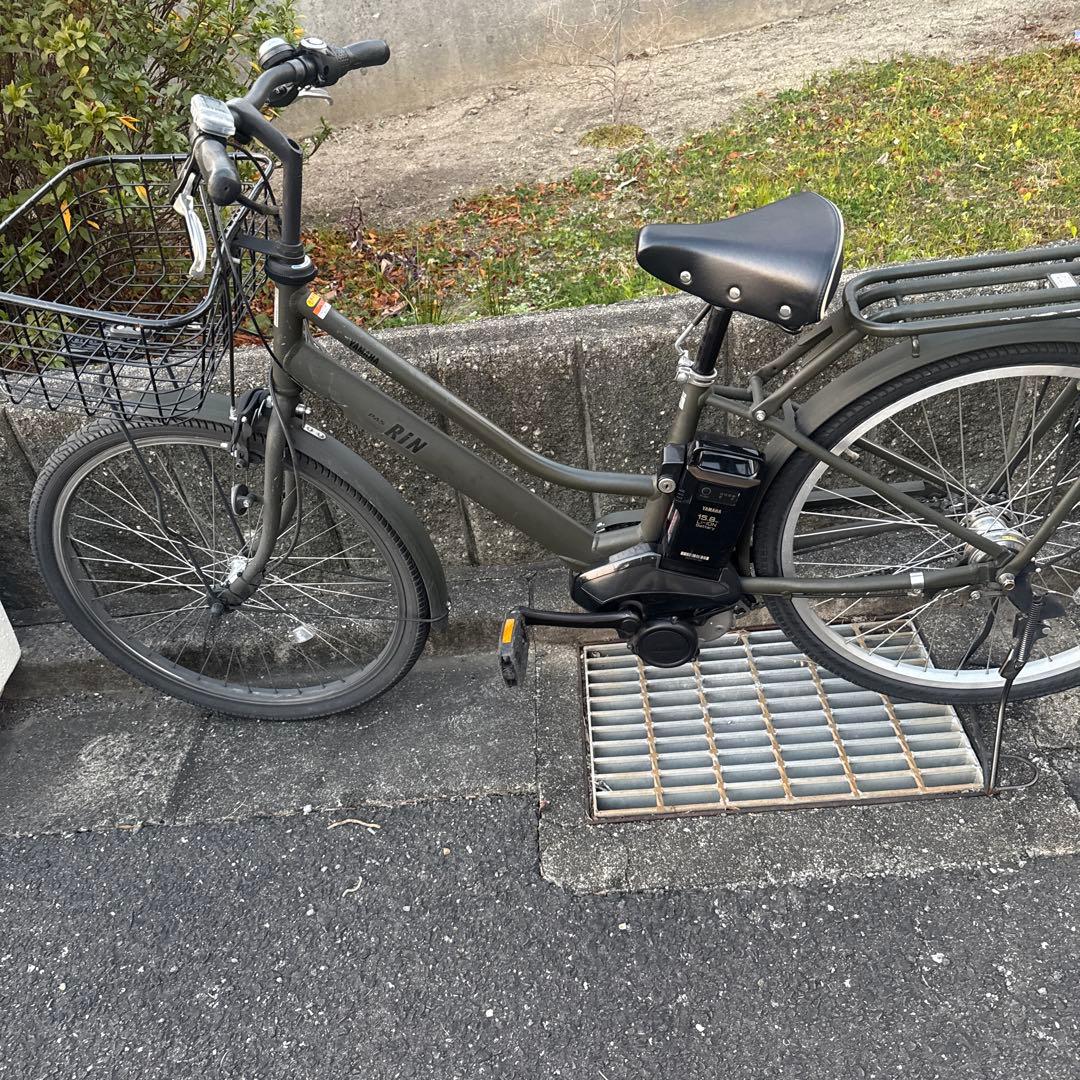 RIN電動アシスト自転車 グレー
