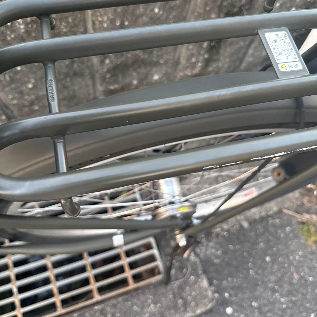 RIN電動アシスト自転車 グレー