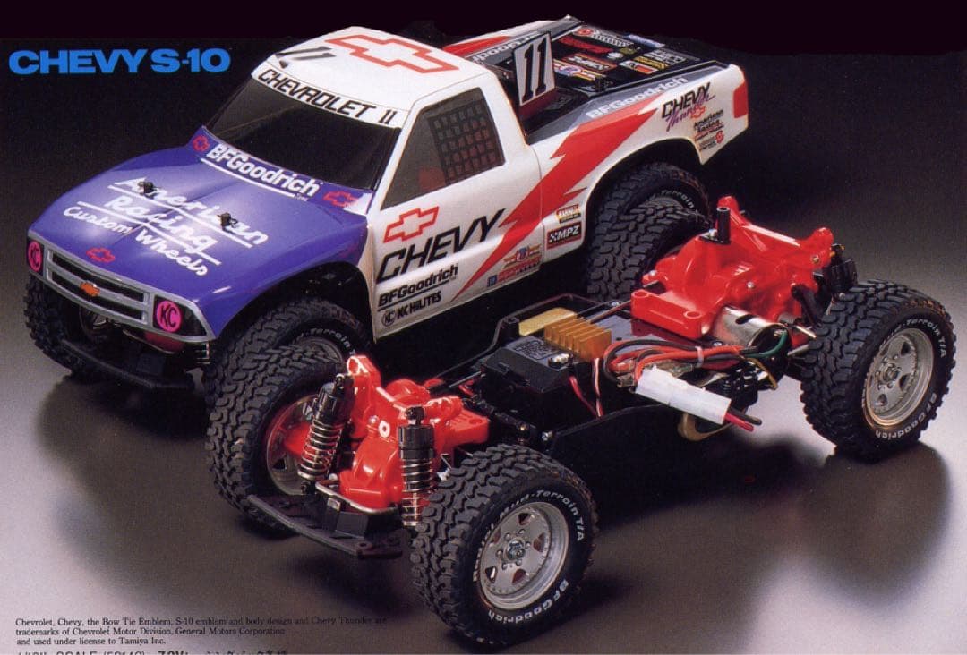 当時物　タミヤ 1/10 シェビー　s-10 ラジコン