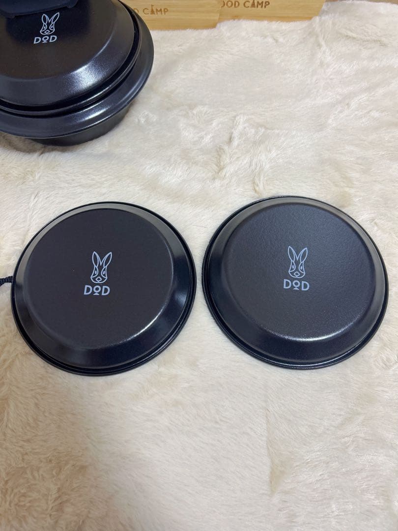 DOD ウサシェラノカゾク　フタリザラ　キャンプ　アウトドア　シェラカップ　新品