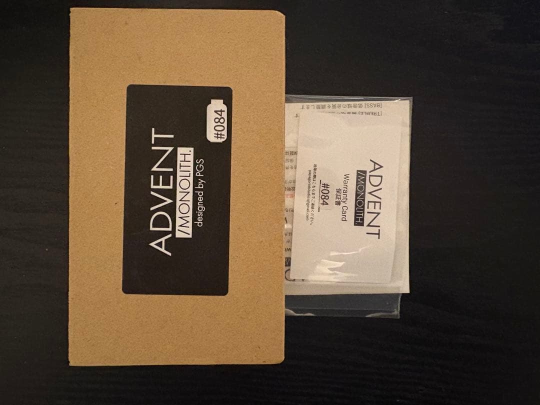 ADVENT MONOLITH ベースエフェクター