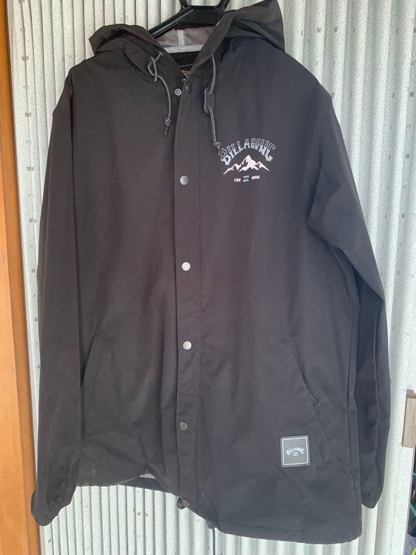 Billabong ブラック アウターウェア フード付き