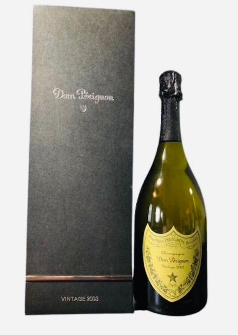 【最高級ドン•ペリニョン•ヴィンテージ】2003年750ml 箱付　未開封新品
