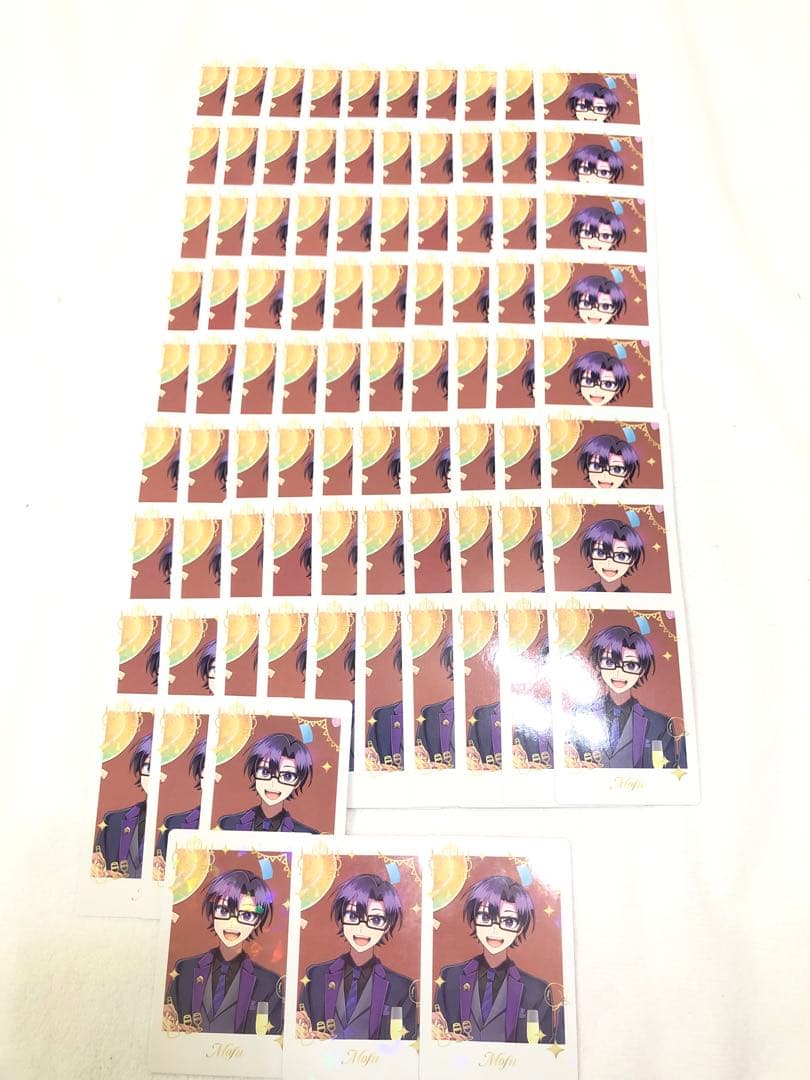 カラフルピーチ　もふ　ぷぴぱ　チェキ風トレカ