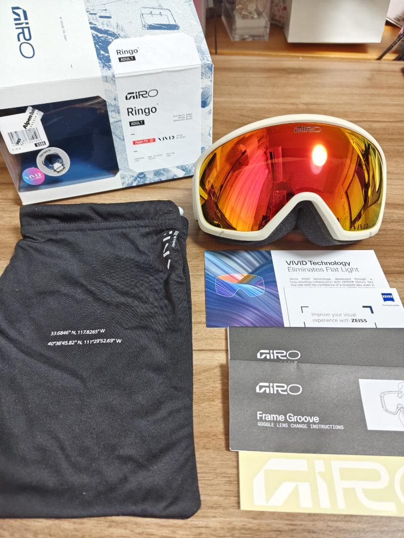 GIRO Ringo アジアンフィット ゴーグル