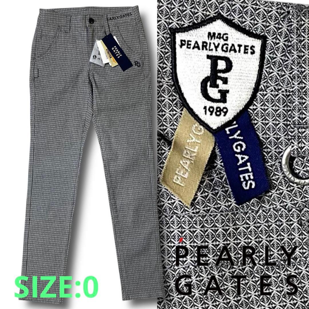 定価29700円 0 パーリーゲイツ ダイヤストレッチ エンブレムリボン パンツ