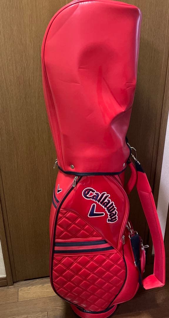 ⭐︎週末割引⭐︎Callaway 赤 キャディバッグ ➕ドライバー、アイアンセット