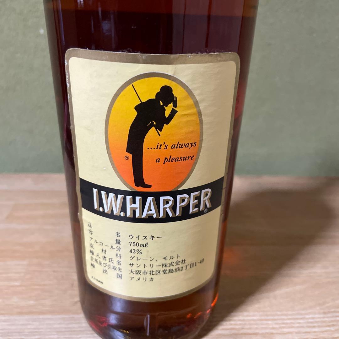 L.W. Harper ゴールドメダル バーボンウイスキー 86プルーフ