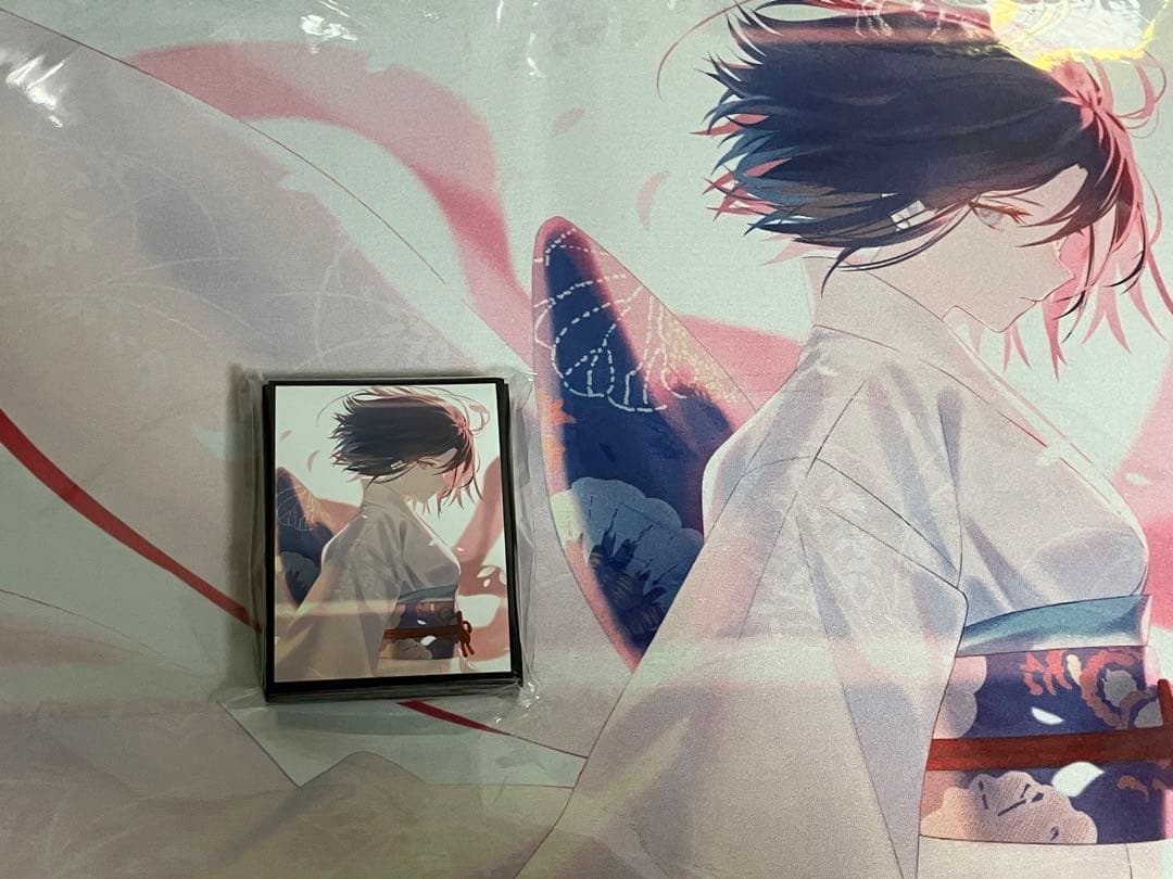 サンパン　マシマサキ　両儀式　スリーブ　プレイマット