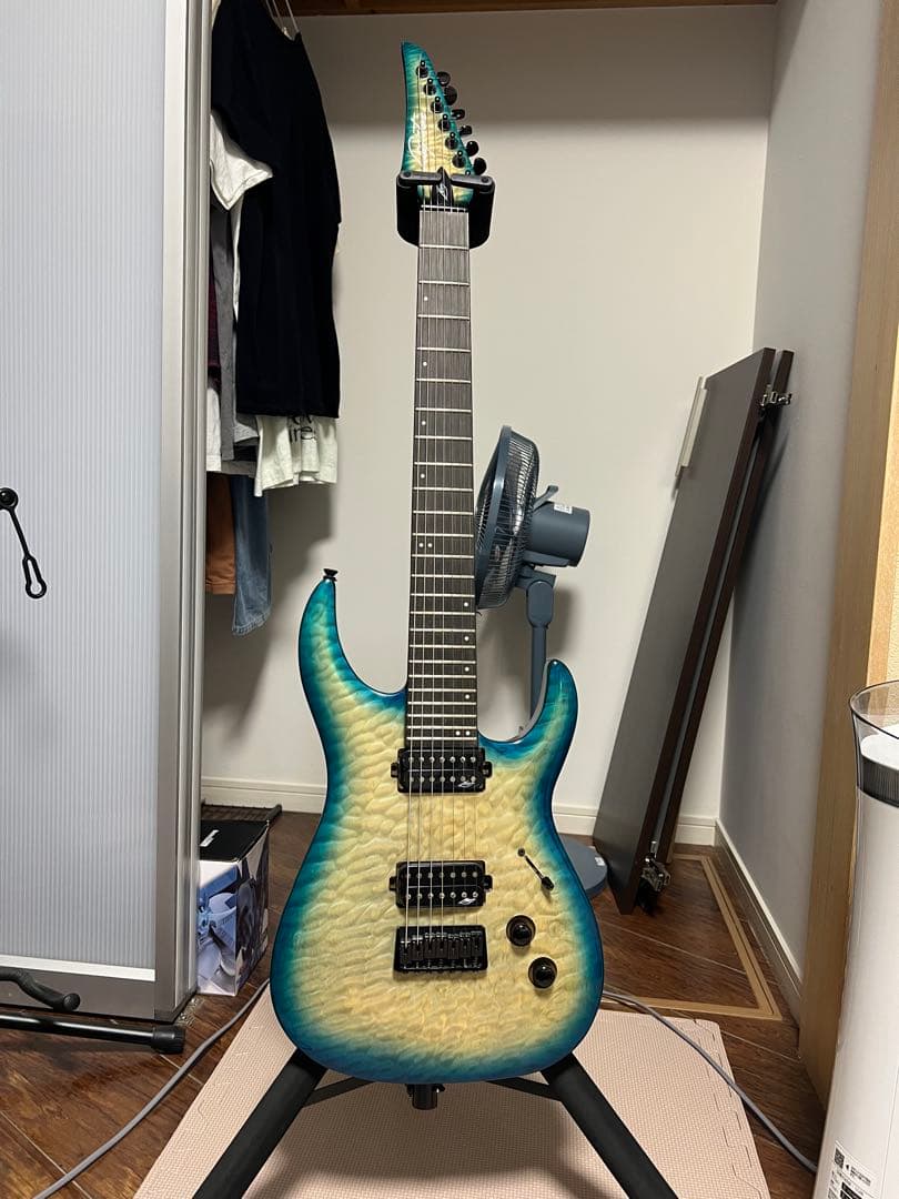 Legator NR7-200 AQB-QM 7弦ギター　月末まで価格！