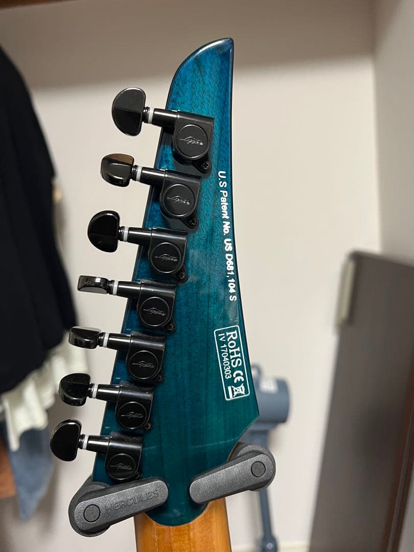 Legator NR7-200 AQB-QM 7弦ギター　月末まで価格！