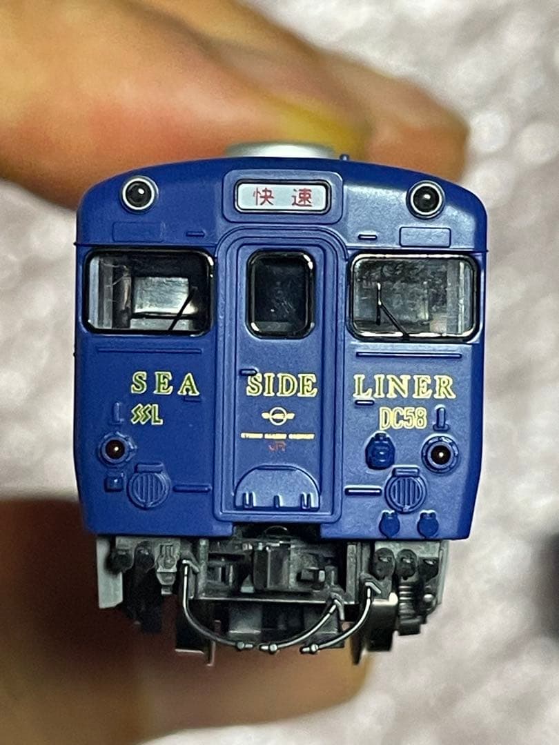 TOMIX JR九州キハ58系ディーゼルカー シーサイドライナー青+紺2輌　美品