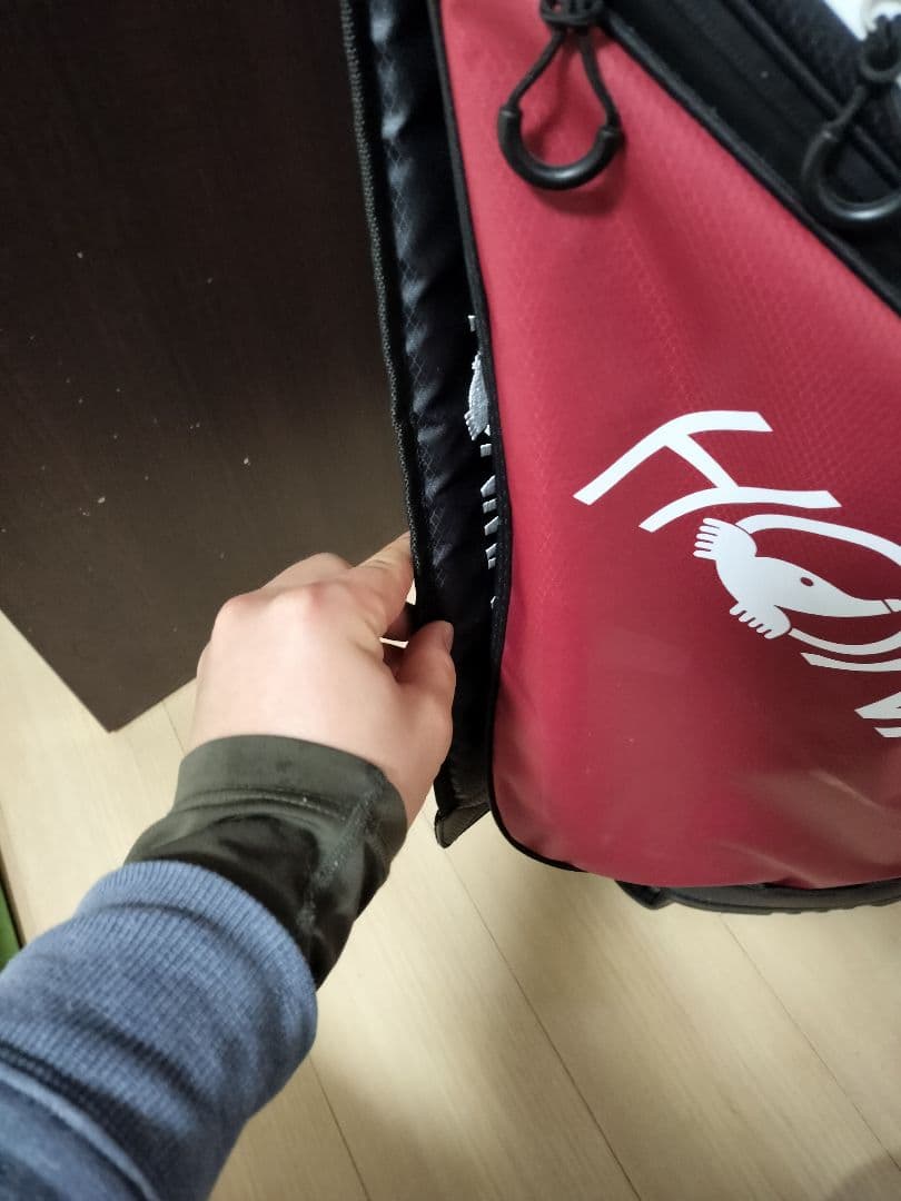 HONMA ゴルフバッグ 防水 黒赤　euモデル　14分割