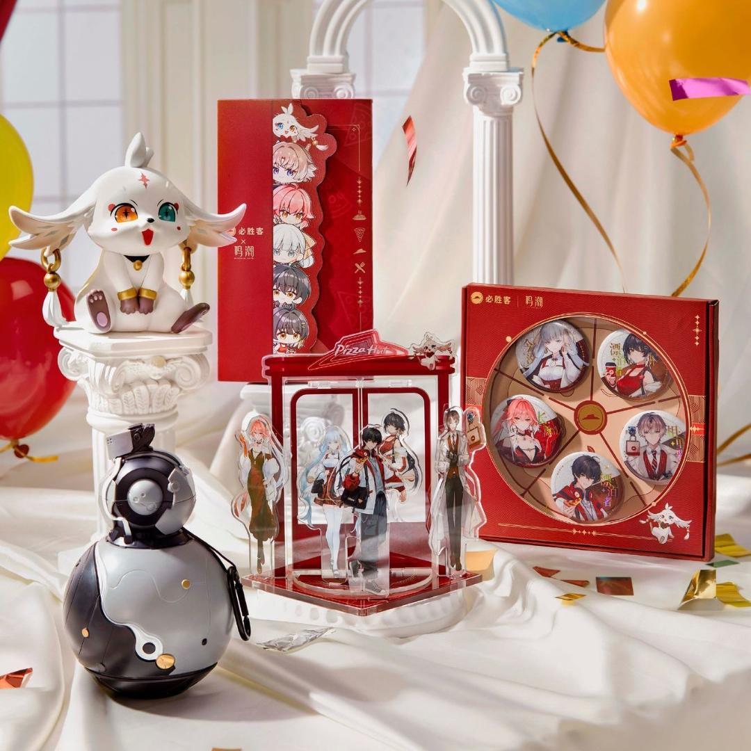 鳴潮　ピザハット　コラボ　 5点セット　蓄音機　デバイス　アクリルスタンド