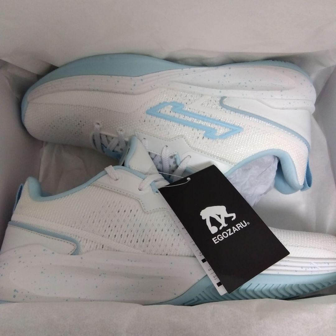 EGOZARU　エゴザル　RIKU1　瀬川琉久　ホワイト✕ブルー　新品　27.5