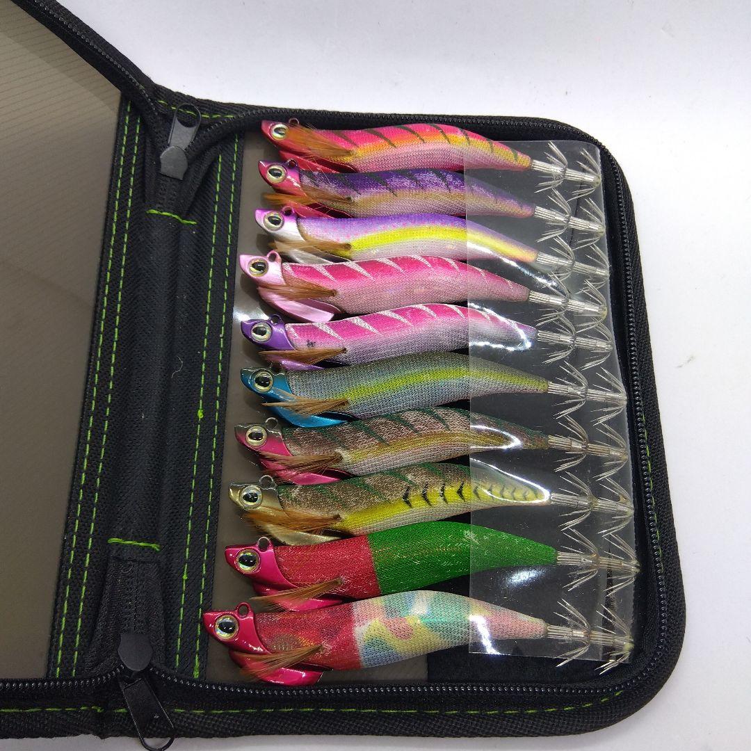 バレーヒル スクイッドシーカーミクロス ティップランエギ中古品10本セット