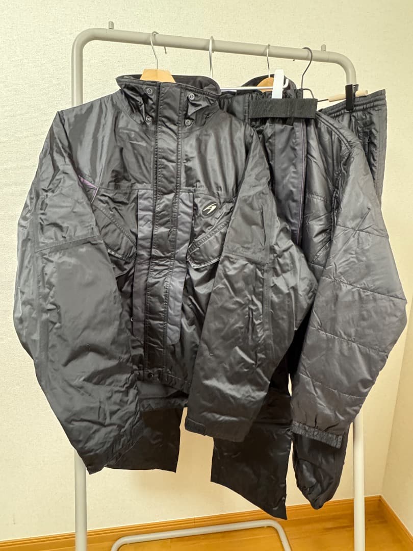 新品 絶版 希少 がまかつ G-FAITH フィッシングレインスーツ