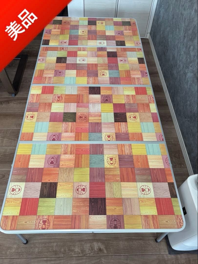 【コールマン】Coleman) ナチュラルモザイクリビングテーブル180cm