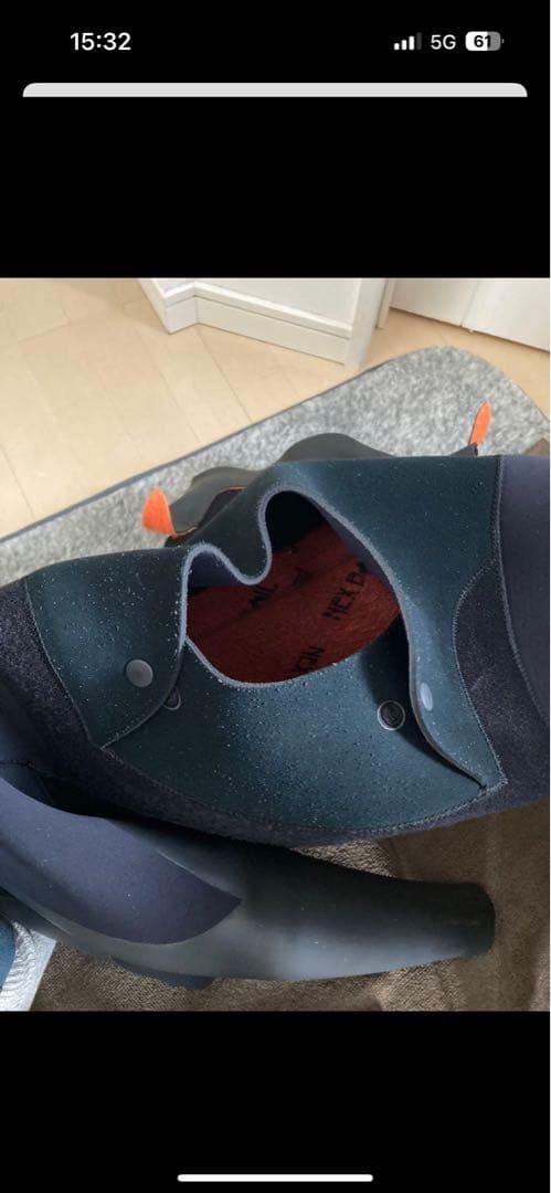 セミドライ　ウェットスーツ　WEST 日本製　Lサイズ相当