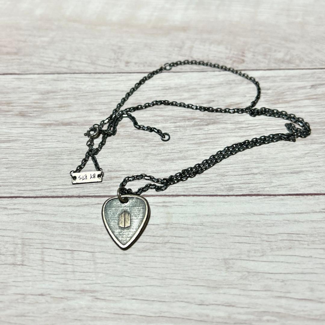 【SUGA】アーティストメイド ギターピック ネックレス 一式【ユンギ】