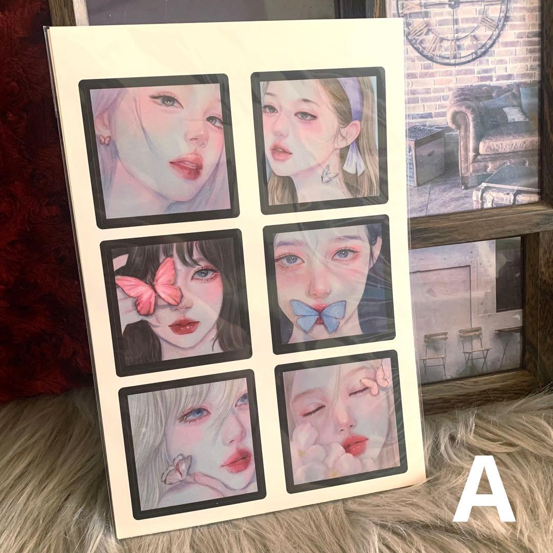 ▶︎import/songblyさま/クローズアッププレートステッカーA