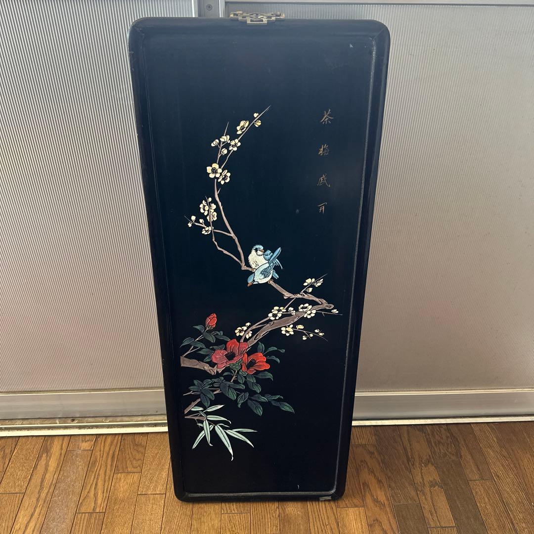 中国，木彫画，置物，インテリア