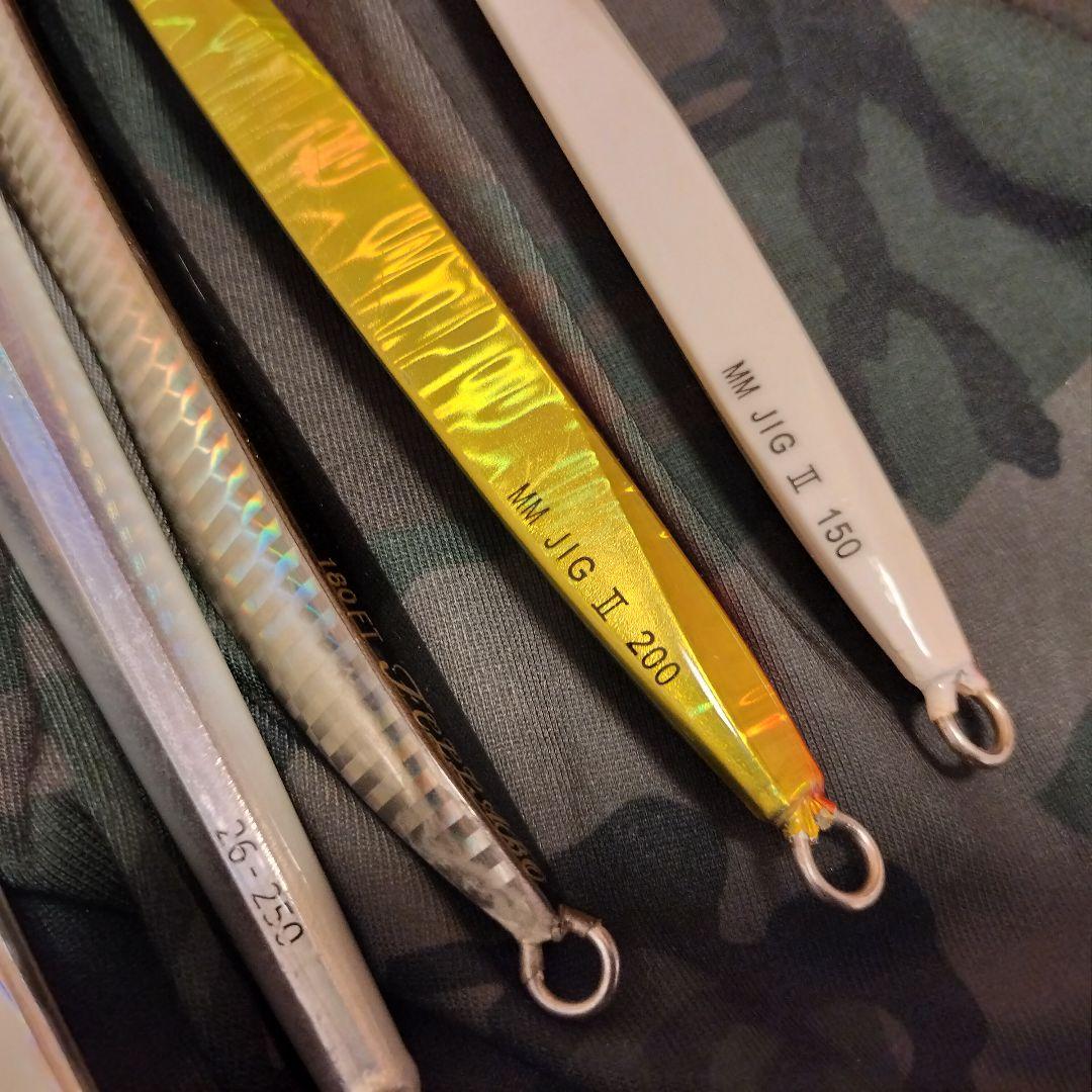 メタルジグ　140〜300g 　　使用品　　　8本セット