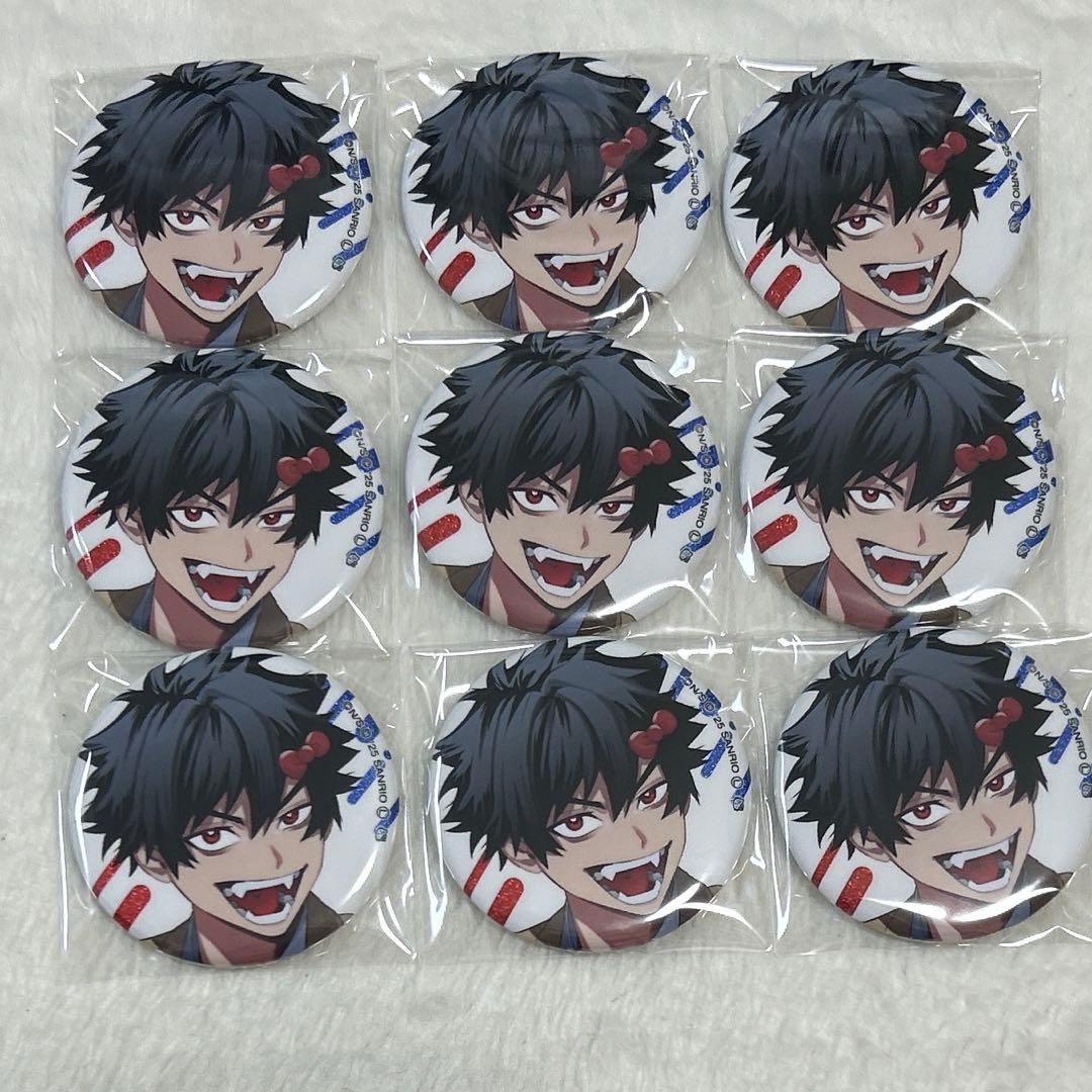 ファンバス ファボテリア 缶バッジ モガリ サンリオ アップ