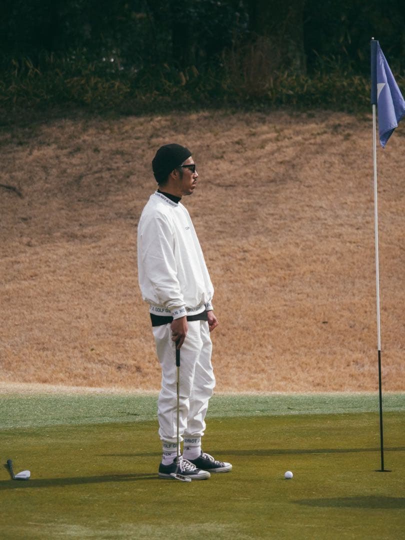 Cph/Golf #GENTLEMAN P/O JACKET セットアップ　L