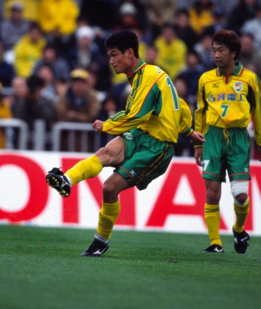 2001年 ジェフ市原 崔龍洙選手支給品 長袖ユニフォームサイン入り