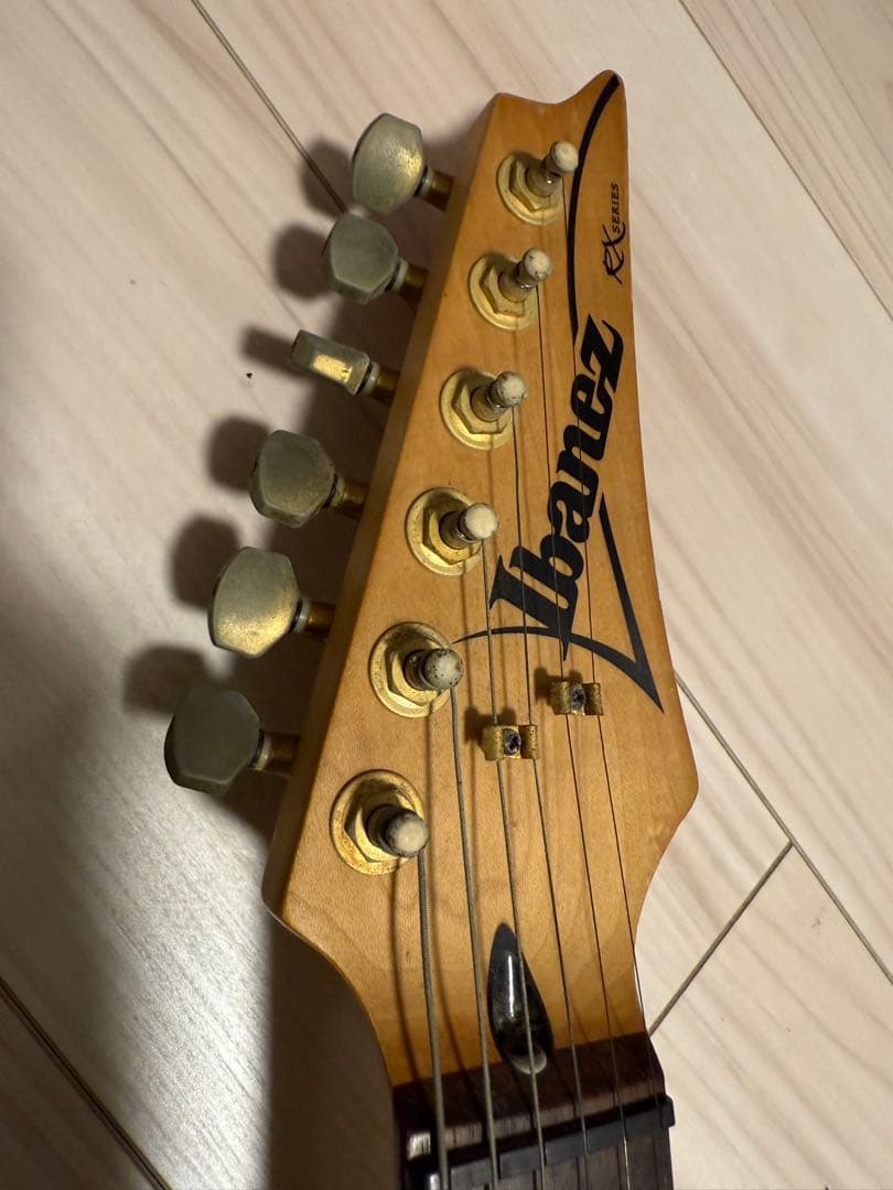 Ibanez エレキギター ブラック/パープル