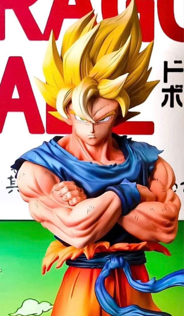 ドラゴンボールガレージキット　超サイヤ人孫悟空　スタチュー フィギュア