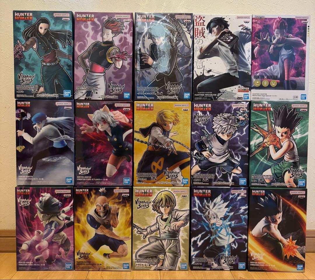 HUNTER×HUNTER フィギュア ゴン キルア クラピカ ヒソカ