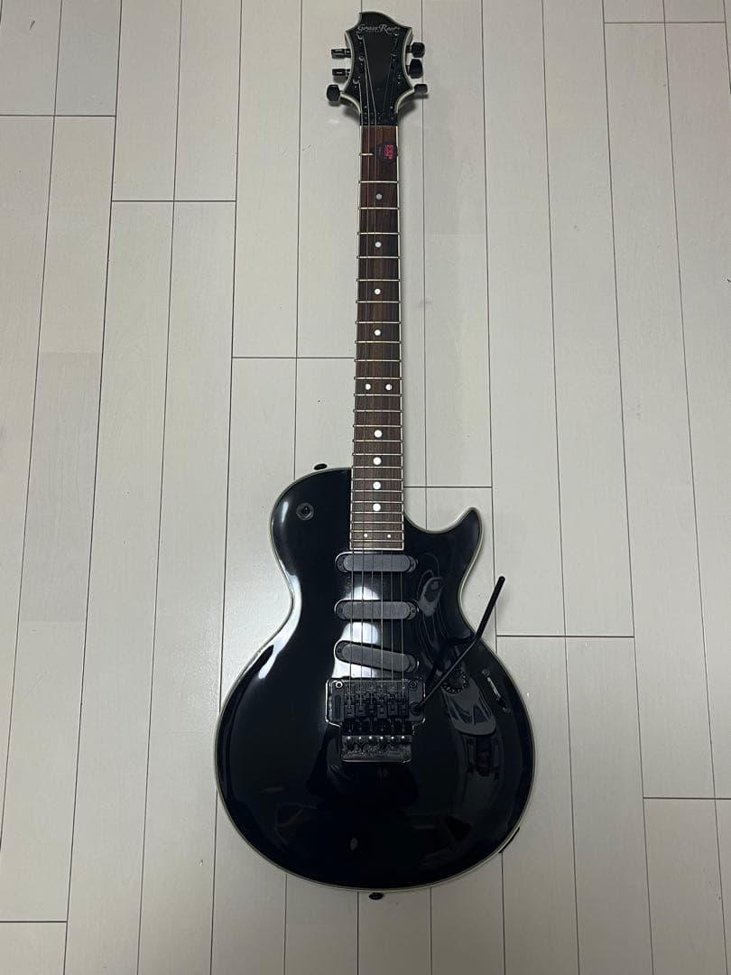 Grass Roots エレキギター ブラック（付属品あり）