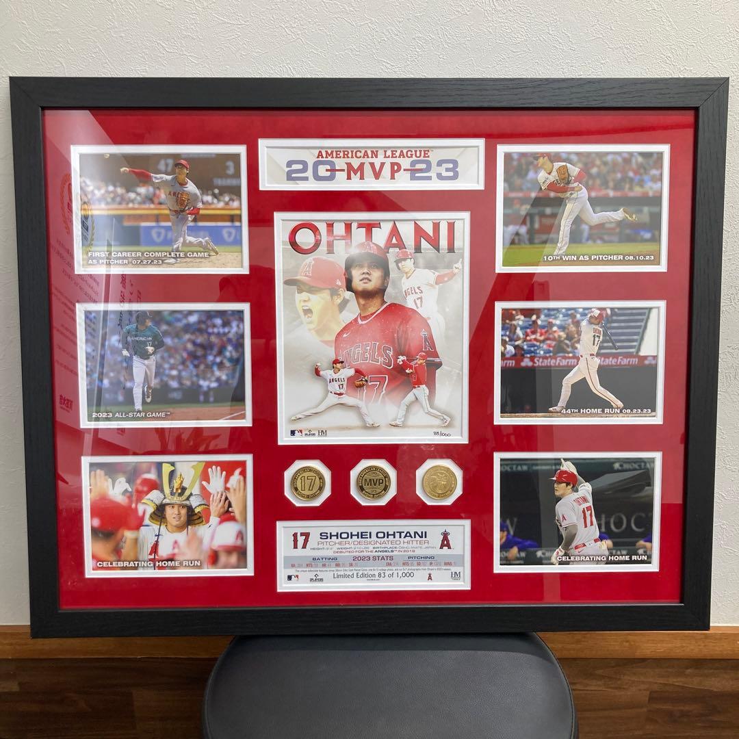 大谷翔平 2023 MVP受賞プレミアムMEGAフォトミント 記念ボード