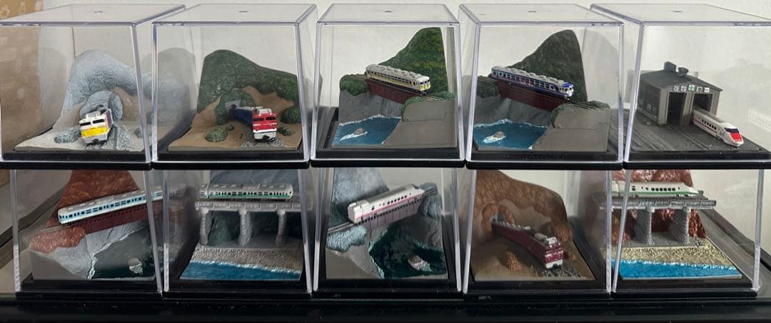 ミニチュアジオラマ鉄道パーツセット
