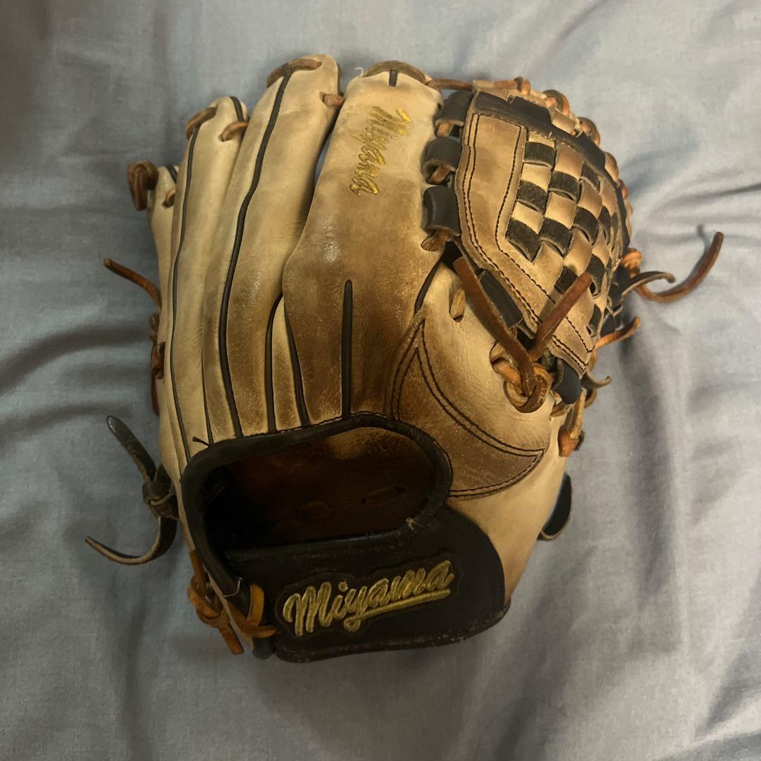 ミヤマ 内野手用グローブ 源田モデル風