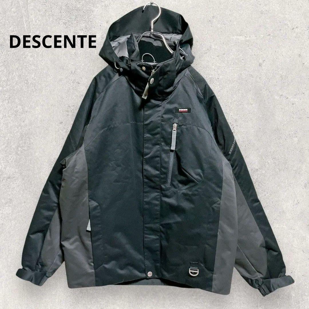 DESCENTE スノーウェア 上下セット L 撥水 防寒 高機能 雪山