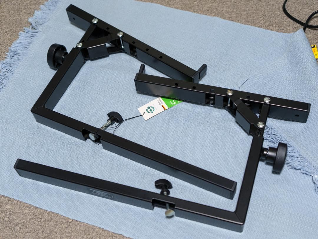 K&M Omega 18811 2段積スタッカー キーボードスタンド