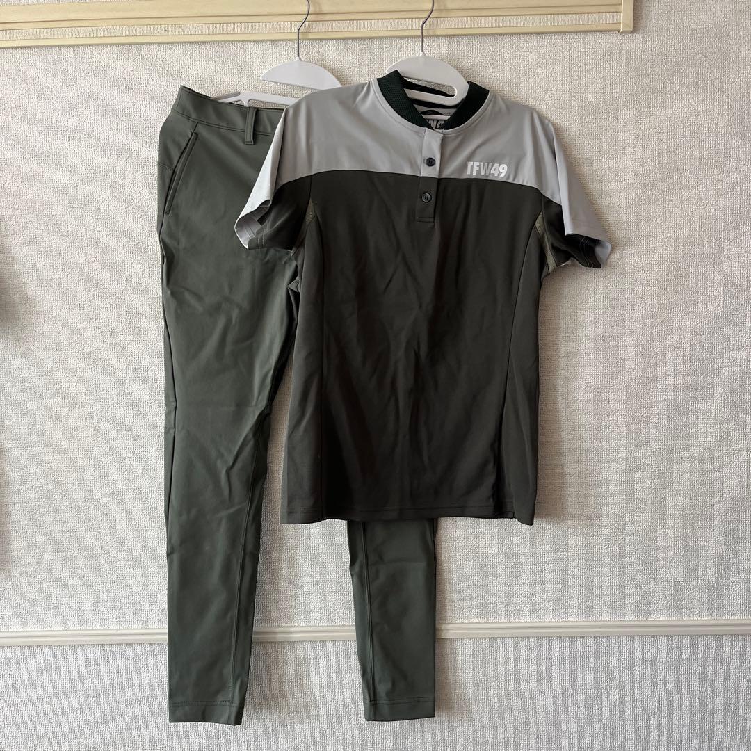 新品未使用　TFW49 レディース　セットアップ　Mサイズ オリーブグリーン