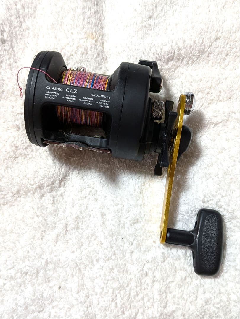 okuma Classic CLX-150La リール 黒/金