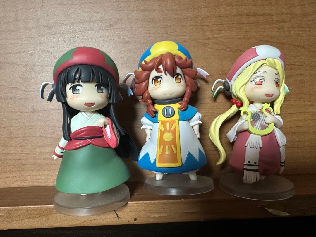 ハクメイとミコチ ハクメイ　ミコチ　コンジュ　ちょびるめフィギュア　セット