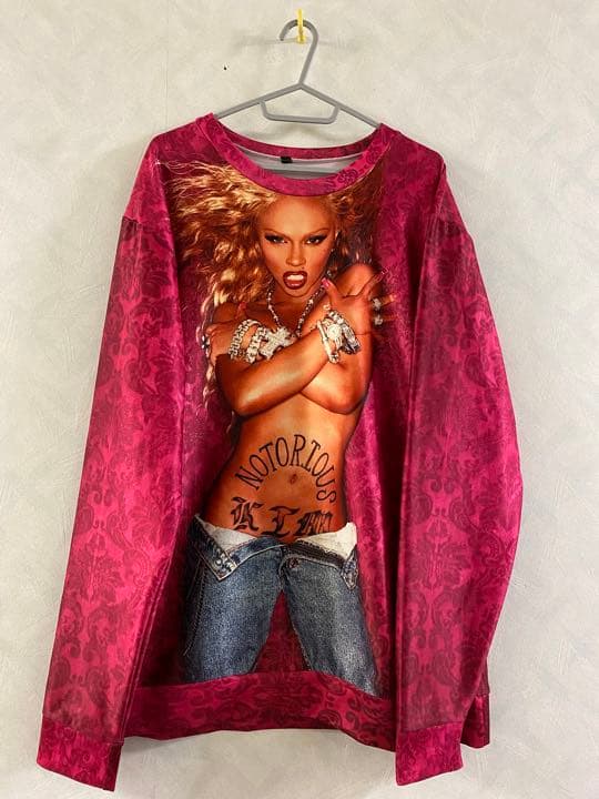 Lil'Kim The Notorious KIM フルグラフィックシャツ