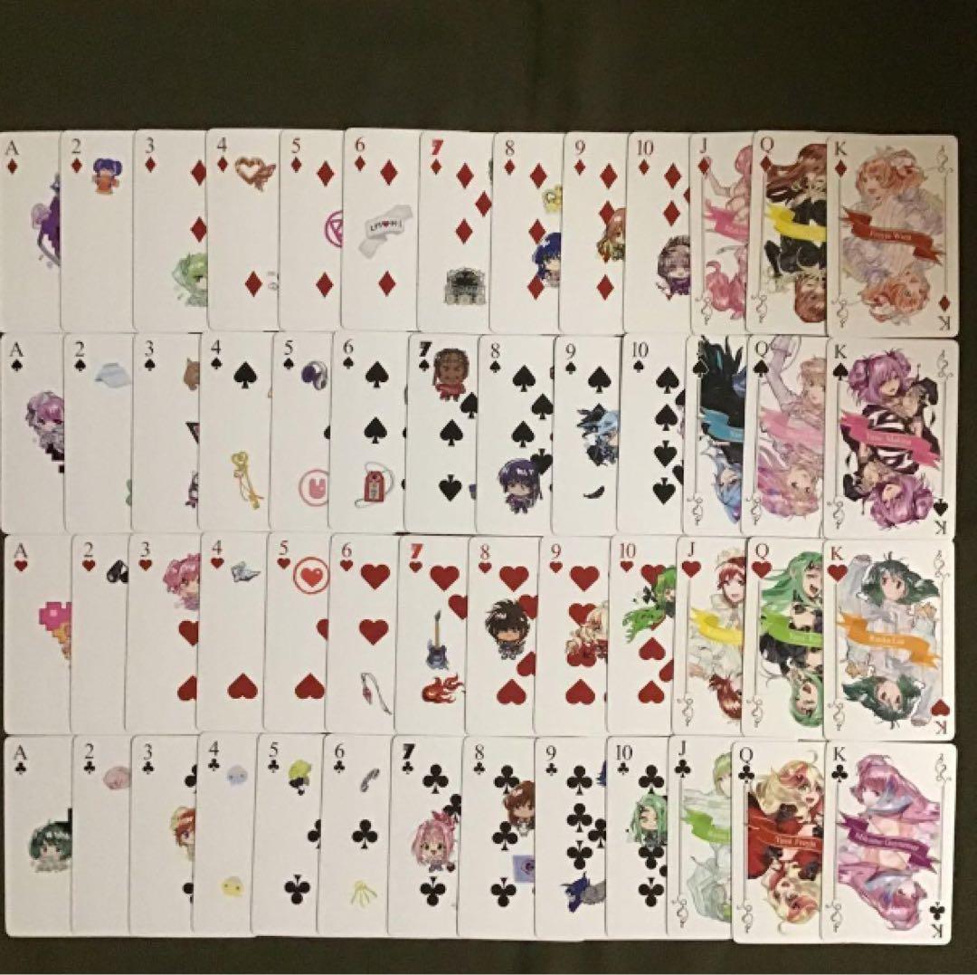 裏マクロス　超時空フェスティバル　マクフェス　トランプ54種セット