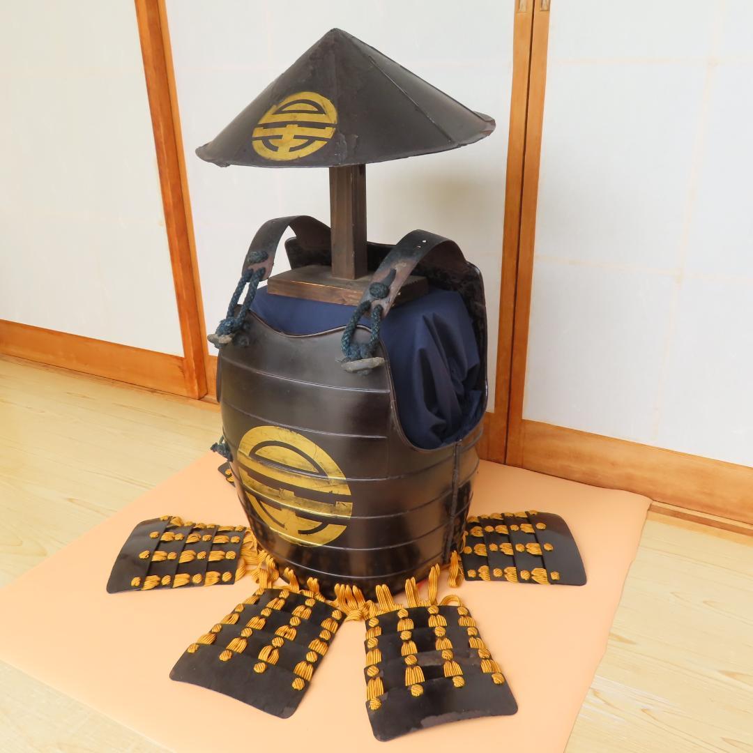 戦国時代の貸し具足（鎧兜・鎧・甲冑・胴・具足・陣笠）