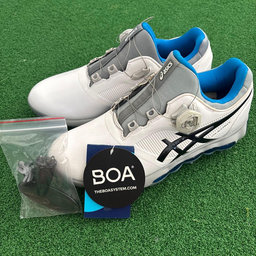アシックスゴルフシューズ新品！ゲルエースプロX BOA
