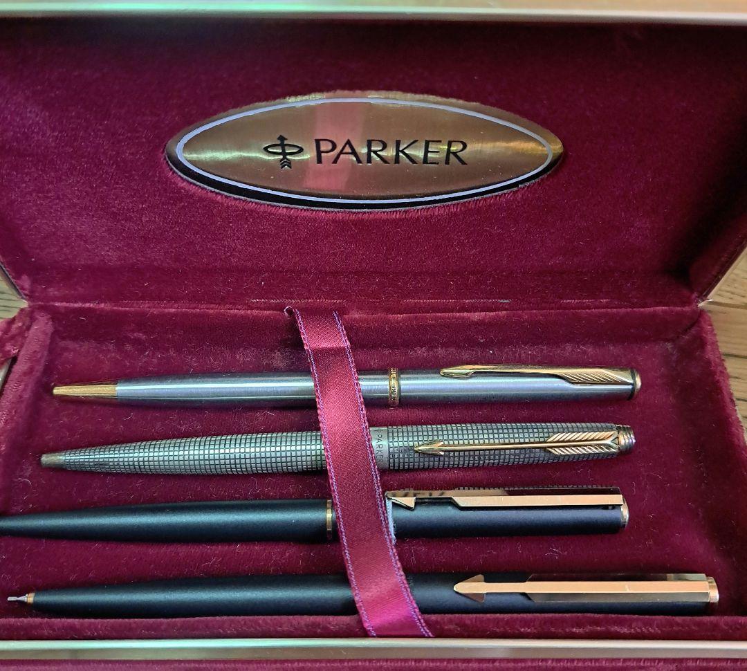 PARKER　ボールペン　シャープペンシル4本セット