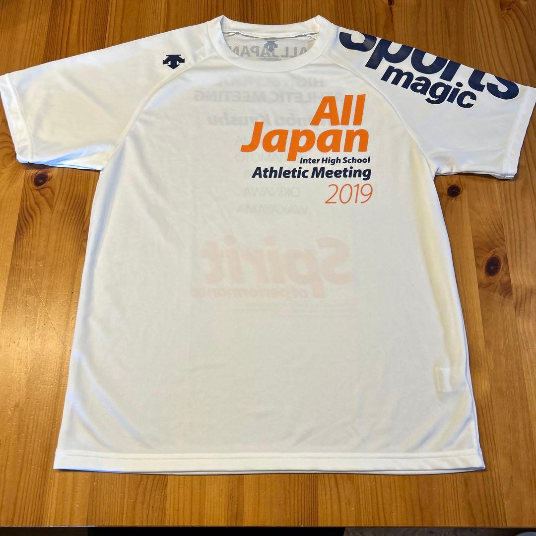 デサント　インターハイ　国体　シャツ　バレーボール　Lサイズ