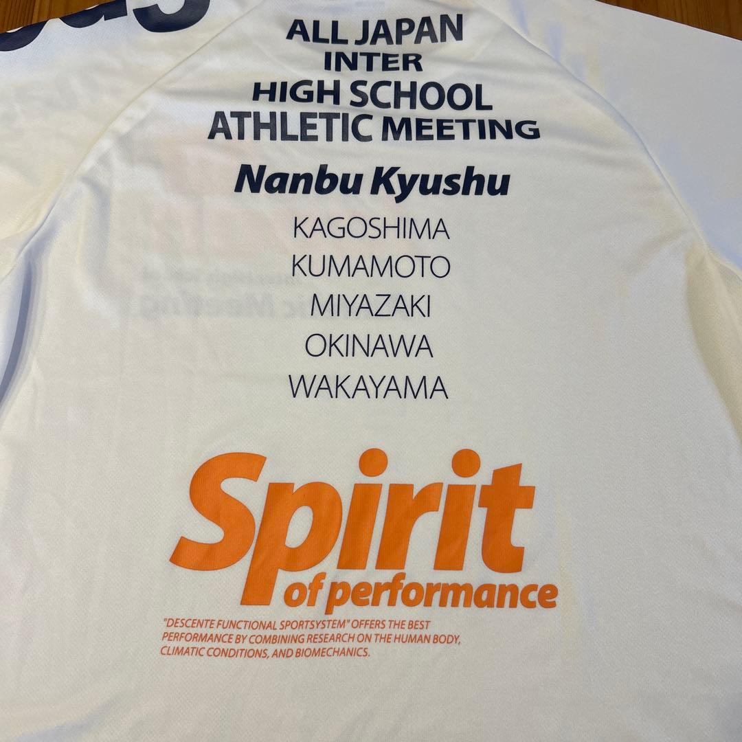 デサント　インターハイ　国体　シャツ　バレーボール　Lサイズ