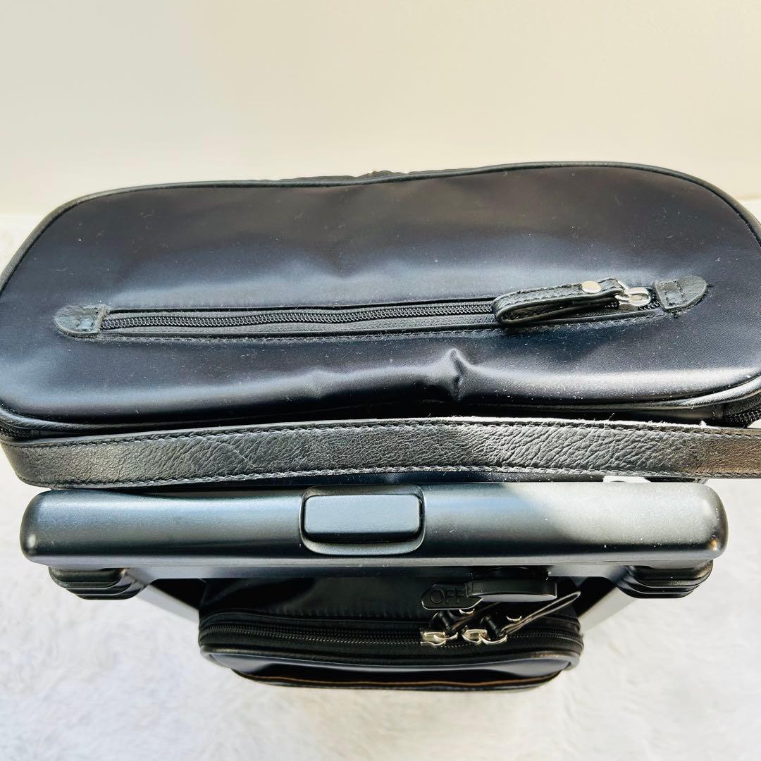 美品⭐︎スワニー キャリーバッグ リニーエ3 L21 ストッパー付 D-550